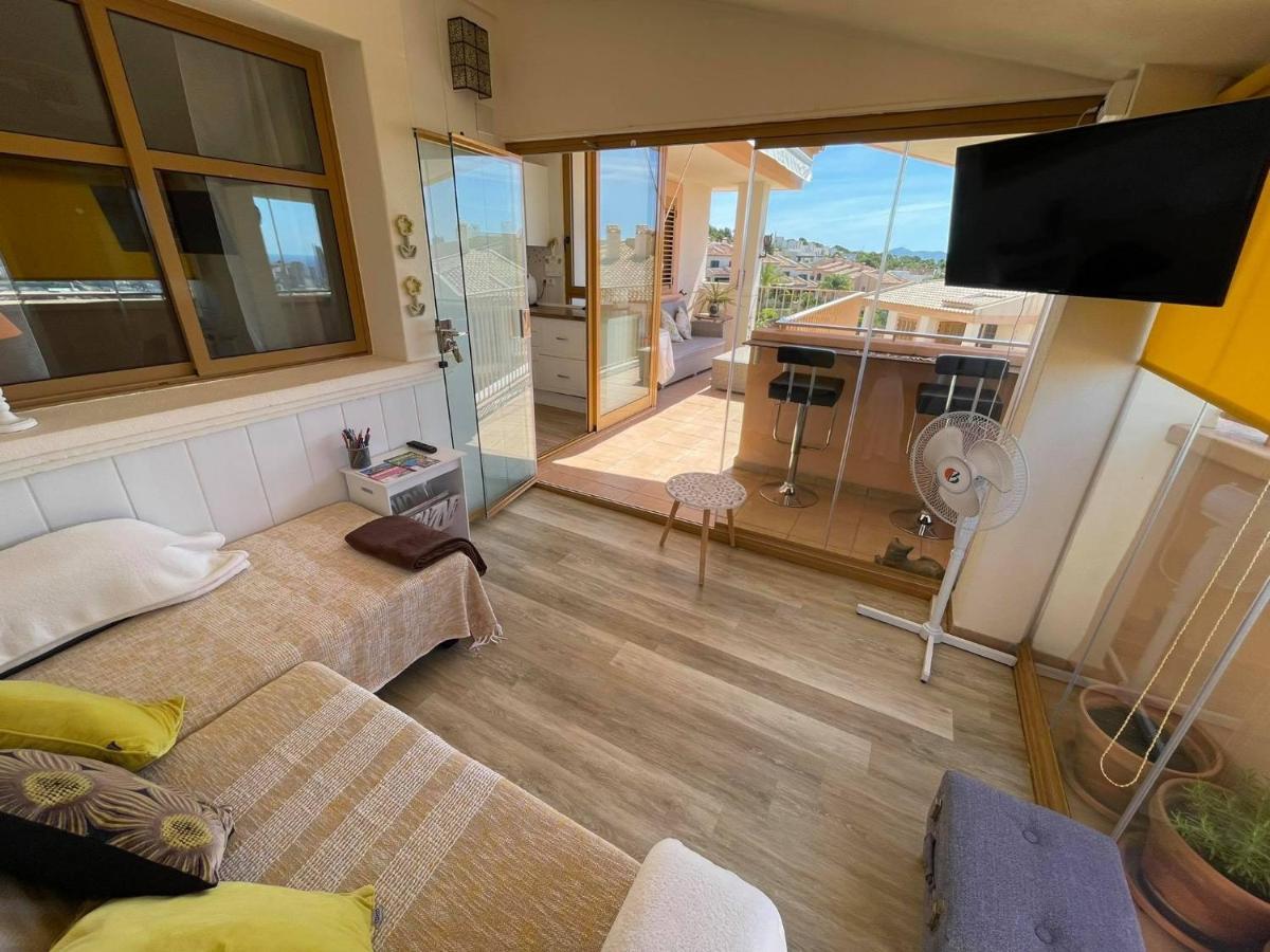 2 Bed Penthouse Apartment - Sea Views - Sleeps 4 Finestrat Exterior photo